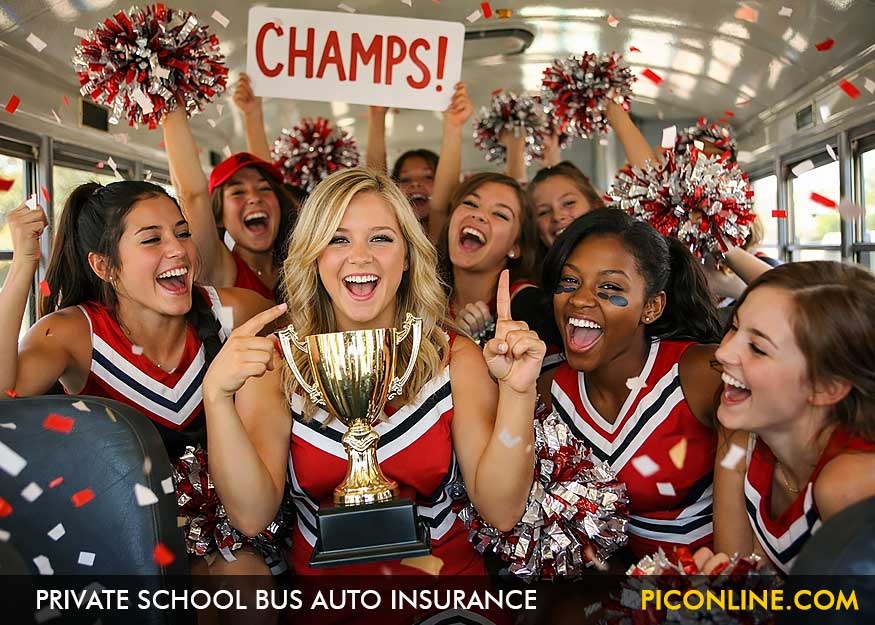 Private school bus commercial auto insurance